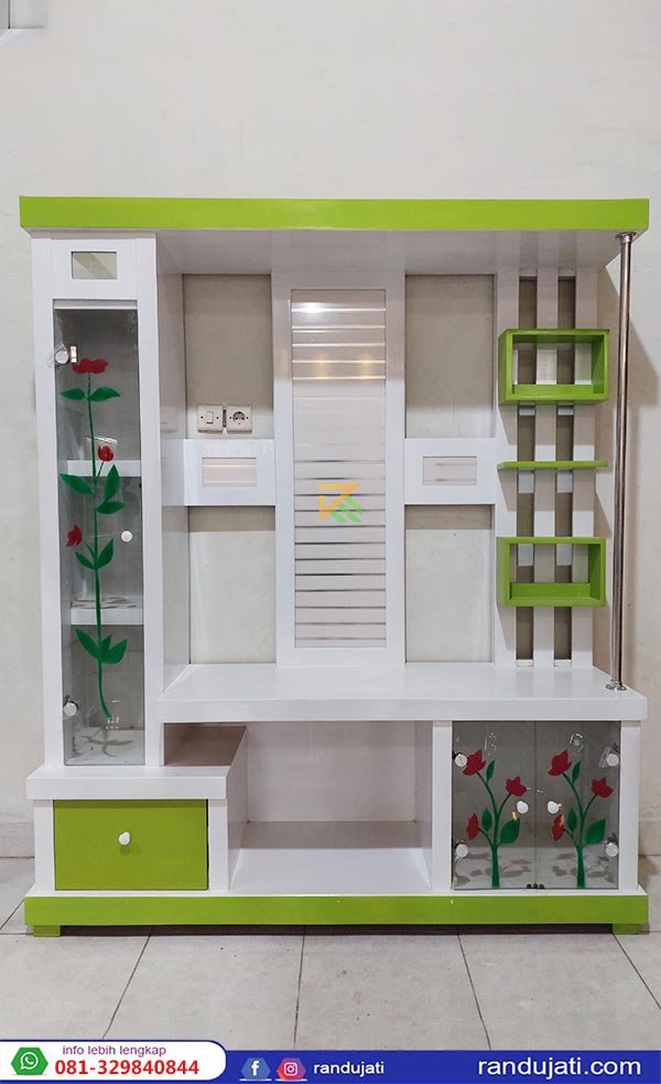 BUFET TV TINGGI SEKAT MINIMALIS 160 HIJAU